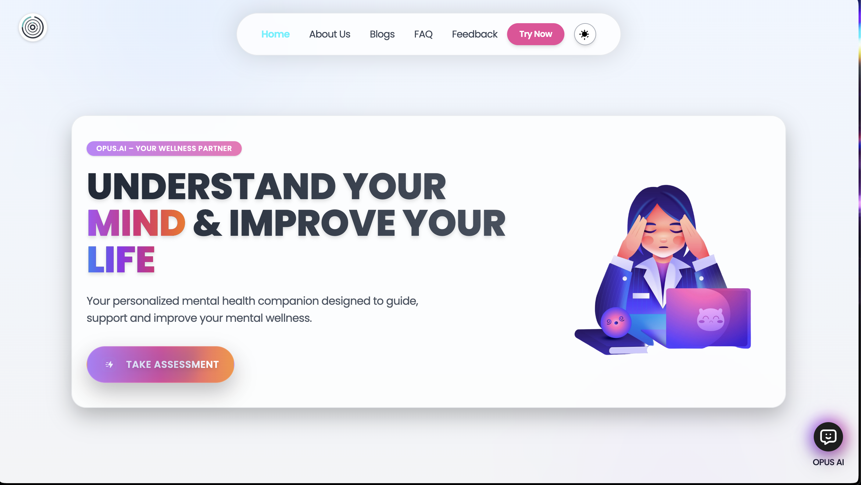Opus - AI Mental Health Platform